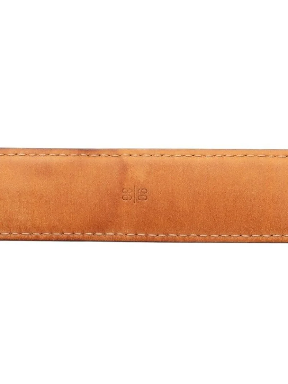 Louis Vuitton Monogram Belt 90/36 Brown Leather
